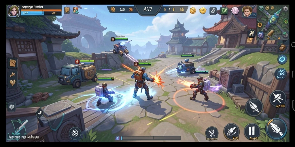 Tampilan menarik dari gameplay API77 yang penuh strategi.