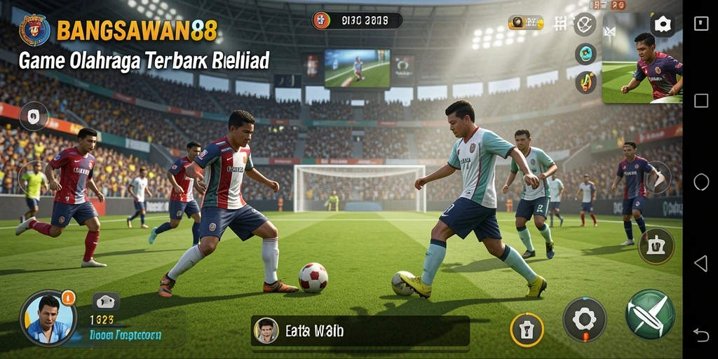 Gameplay BANGSAWAN88 yang seru dan kompetitif di arena olahraga.