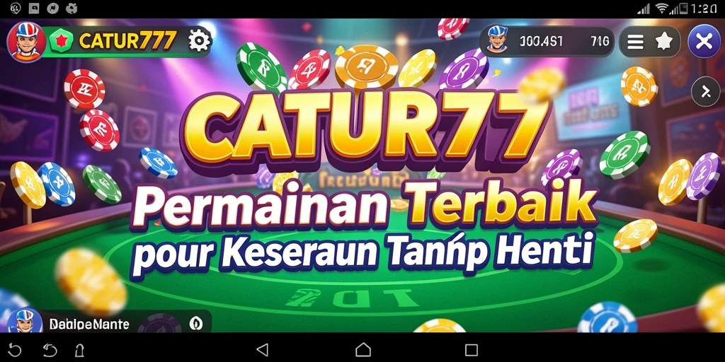 Tampilan menarik dari gameplay Bingo di CATUR777.