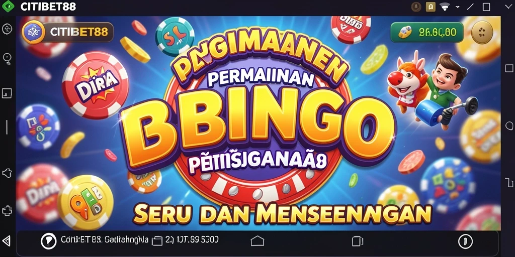 Tampilan menarik dari gameplay Bingo di CITIBET88.