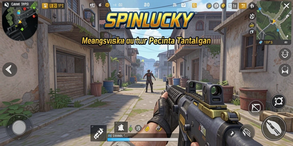 Tampilan gameplay SPINLUCKY yang menarik dan penuh aksi.