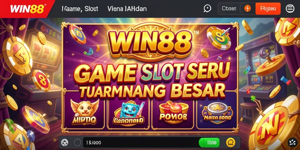 Tampilan gameplay seru di <strong>WIN88</strong> dengan animasi menarik.